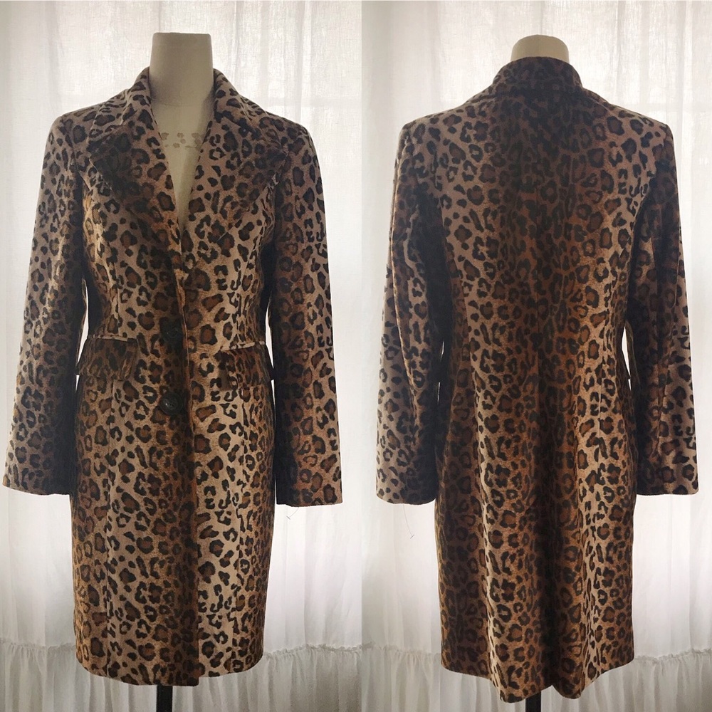 Leopard Print Coat by INC International Concepts